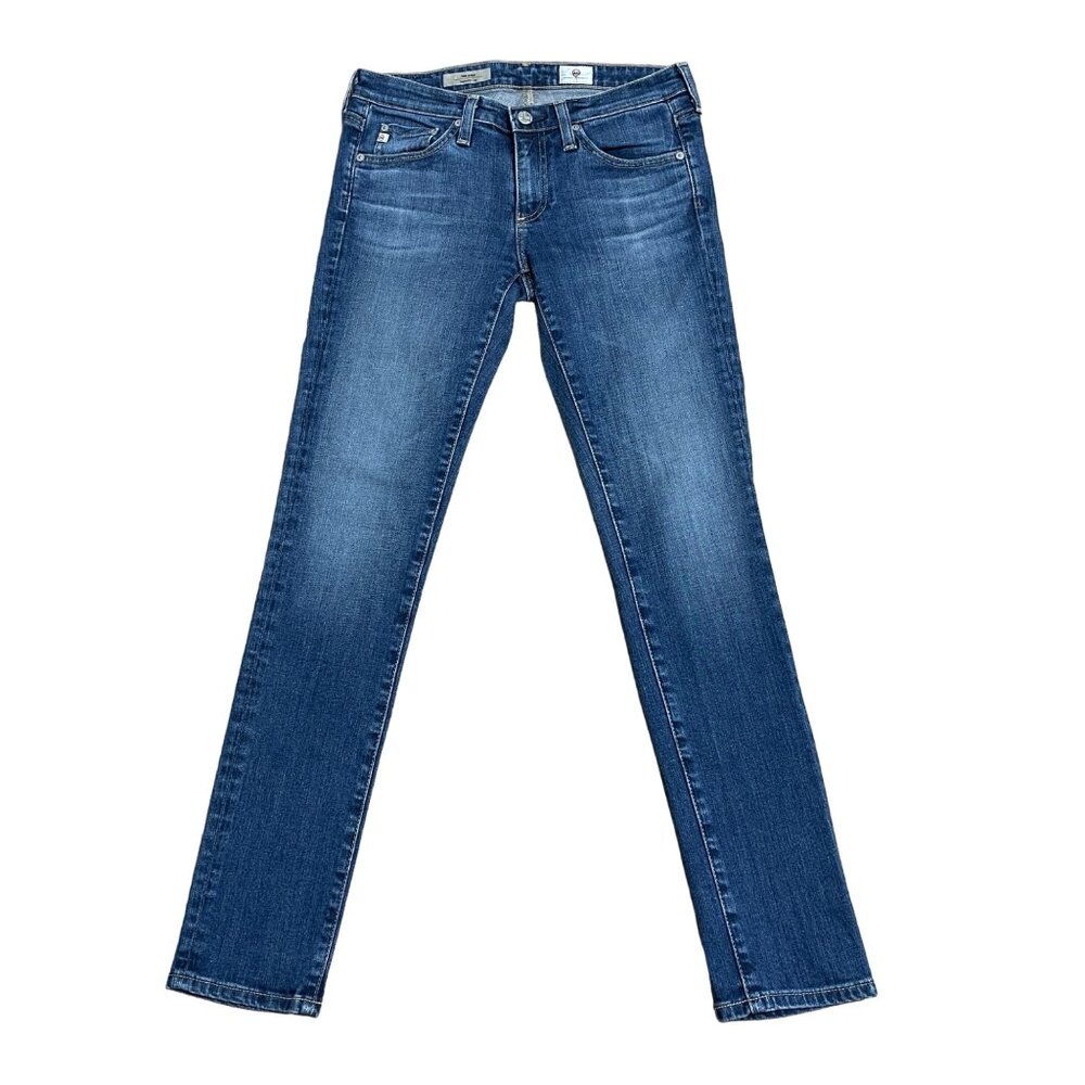 ADRIANO GOLDSCHMIED JEANS THE STILT CIGARETTE LEG ANKLE SKINNY WOMENS 26 BLUE